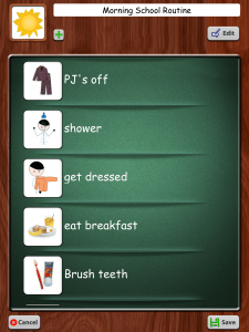 Image of FTVS HD visual schedule app