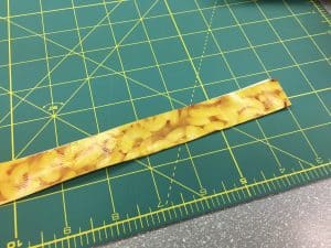 Image of duct tape being folded in half.