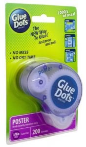 Image of a pack of glue dots.