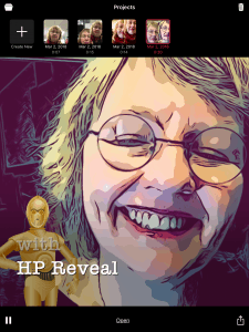 Image of a screenshot for the Clips App