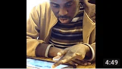 Image of a man using AAC