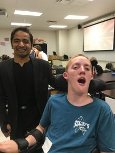 Image of Godfrey Nazareth with ACES participant
