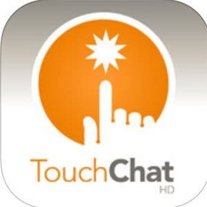 TopuchChat icon with a finger touching a star inside an orange circle