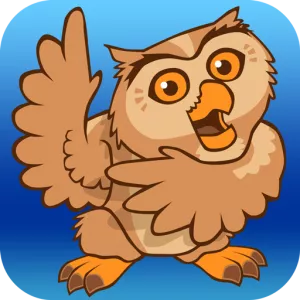 Proloquo2Go iCon - owl waving